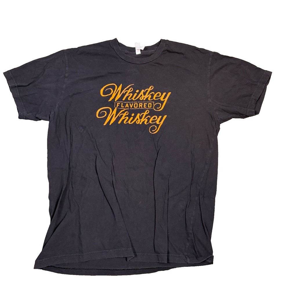 Bulleit Bourbon Mens T-Shirt L Whiskey Flavored Whiskey Made IN USA